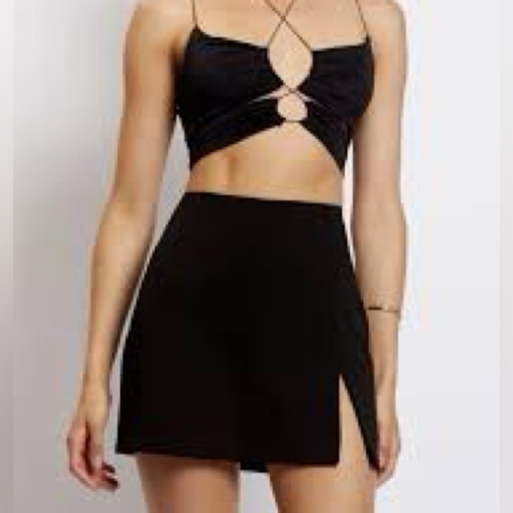 Meshki Romee Mini Skirt Black XS / S
